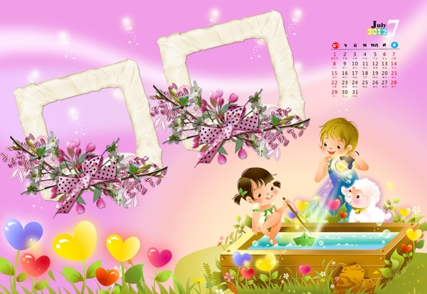 2012梦幻王国儿童卡通画图片
