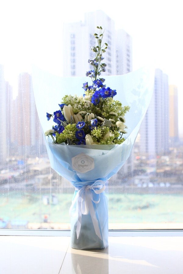 蓝颜鲜花花束