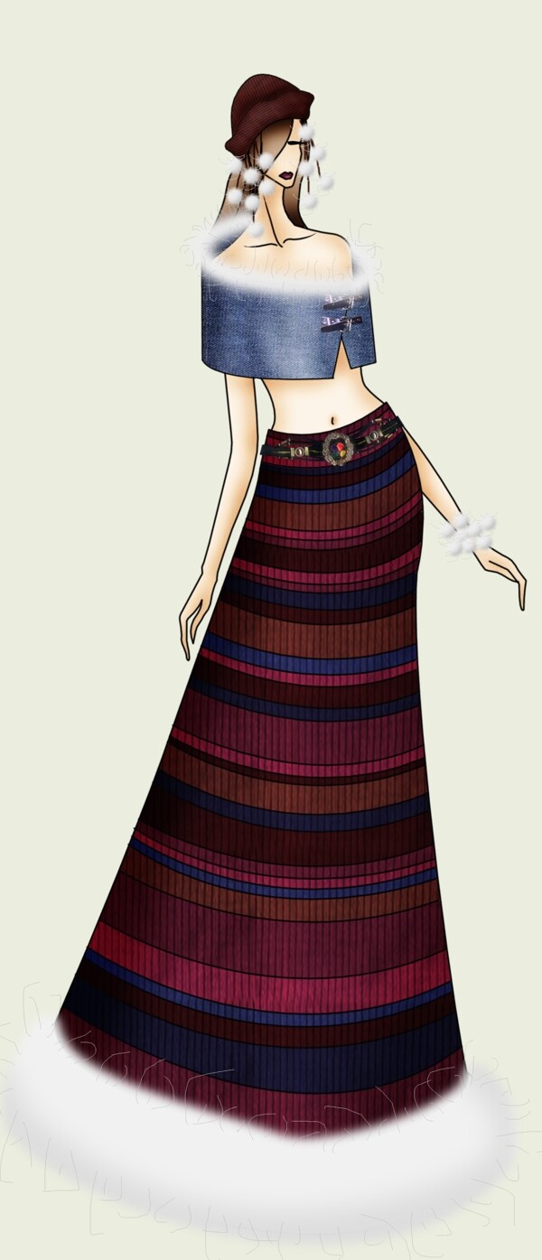 手繪服裝圖