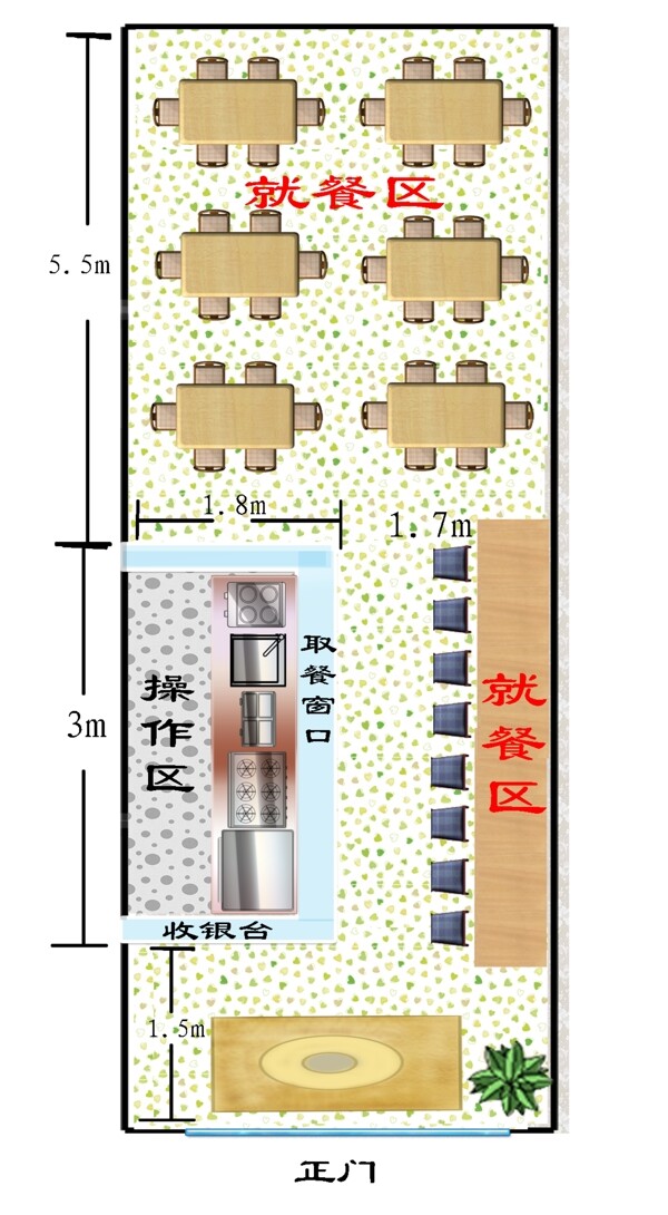 店面裝修平面圖