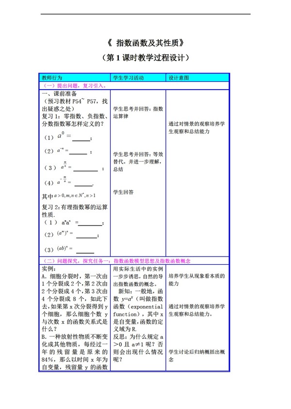 數(shù)學(xué)人教新課標(biāo)A版指數(shù)函數(shù)及其性質(zhì)