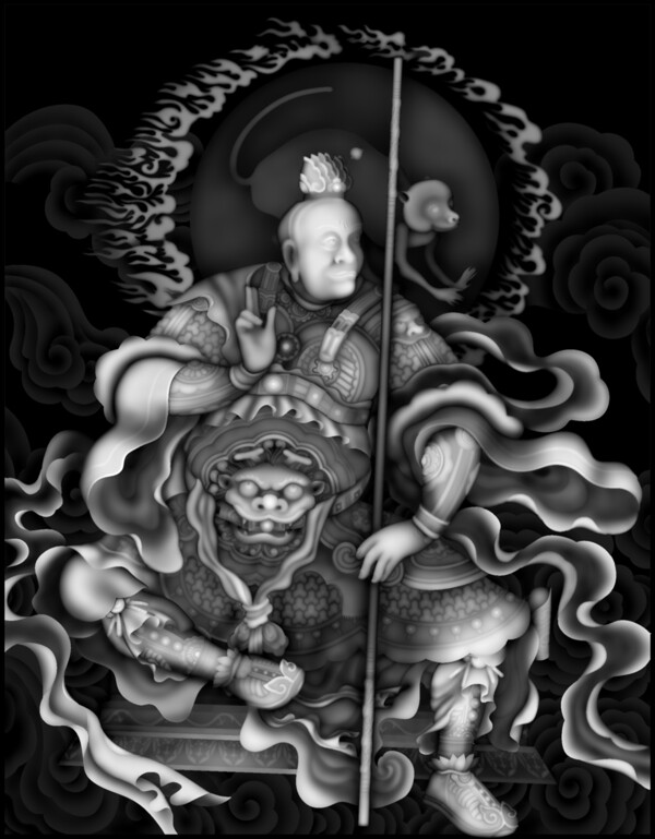 十二生肖神將猴圖片