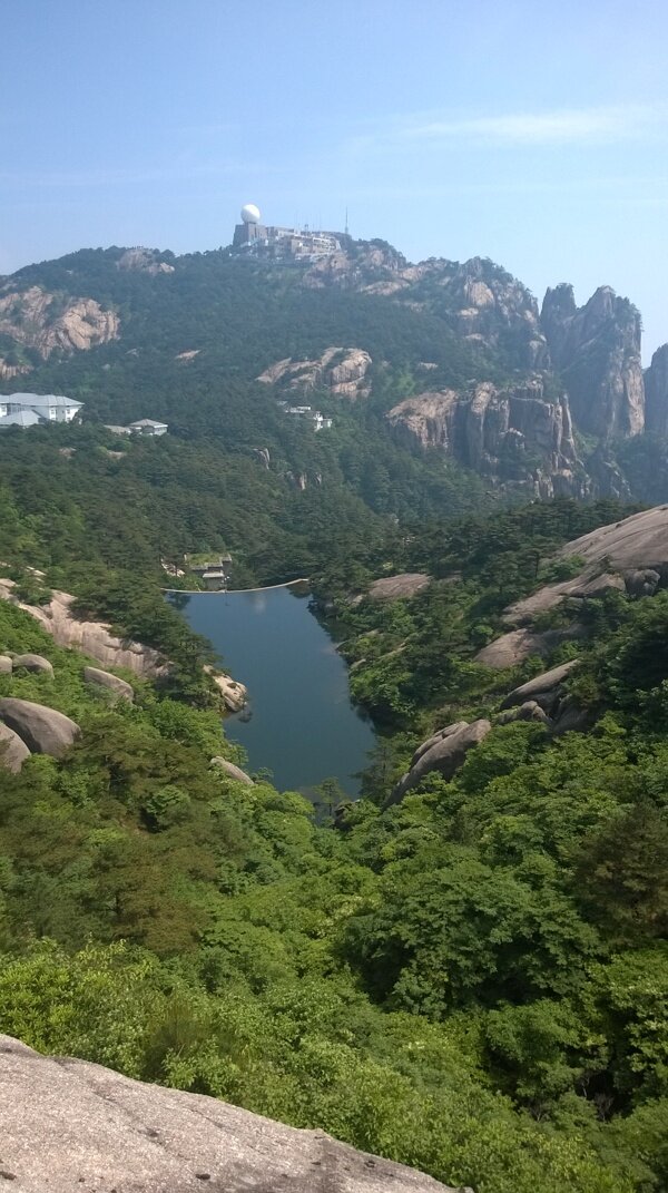 黃山景色圖片