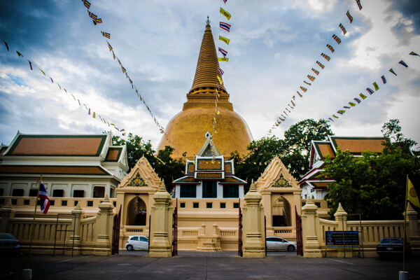 唯美泰国佛寺图片