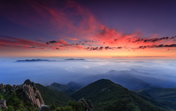 山峰圖片