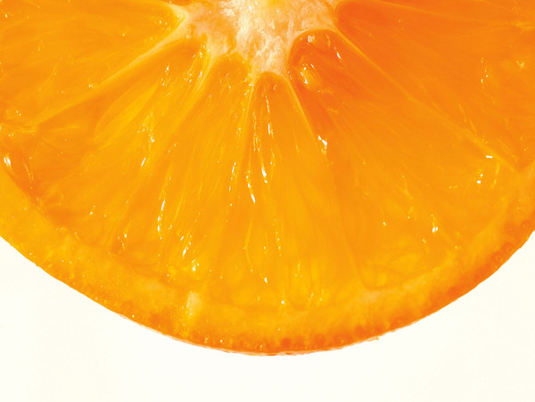 橙子片特写
