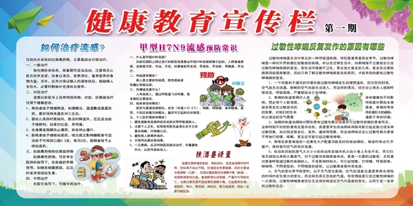 健康教育宣傳欄