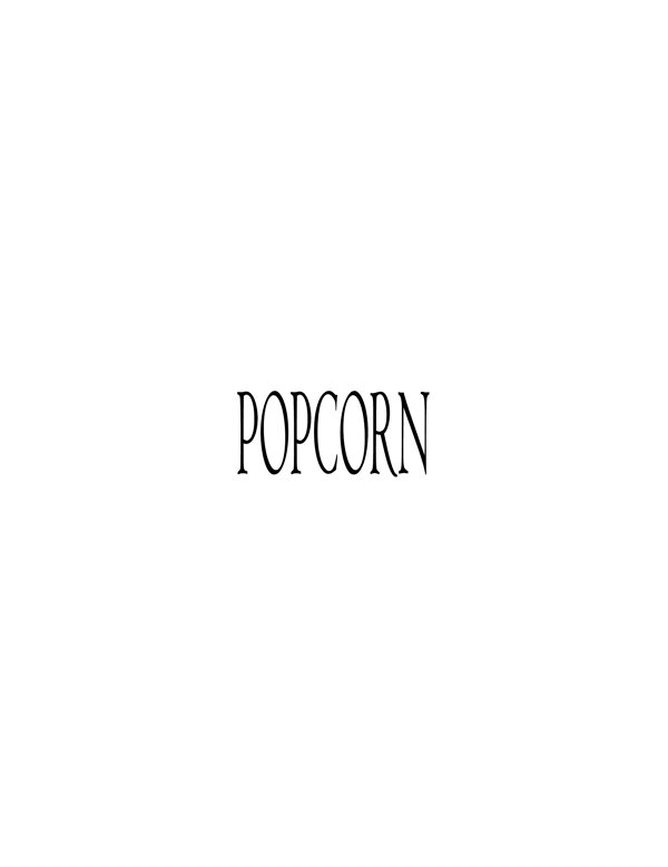 Popcornlogo设计欣赏Popcorn名牌服饰LOGO下载标志设计欣赏