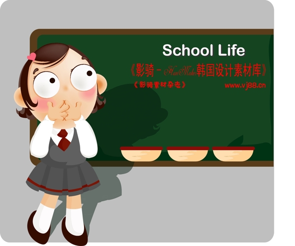 學(xué)生課堂小孩兒童學(xué)習(xí)上學(xué)韓國(guó)花紋時(shí)尚花紋底紋矢量素材矢量圖片HanMaker韓國(guó)設(shè)計(jì)素材庫(kù)
