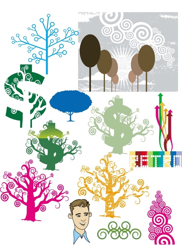 時(shí)尚適量插畫(huà)圖片