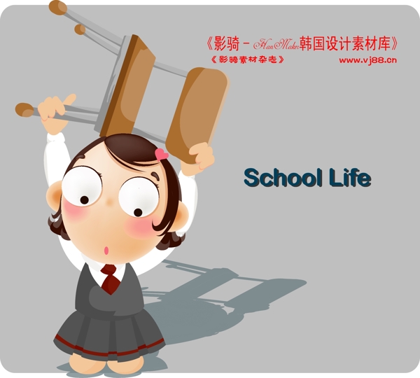 學(xué)生課堂小孩兒童學(xué)習(xí)上學(xué)韓國(guó)花紋時(shí)尚花紋底紋矢量素材矢量圖片HanMaker韓國(guó)設(shè)計(jì)素材庫(kù)