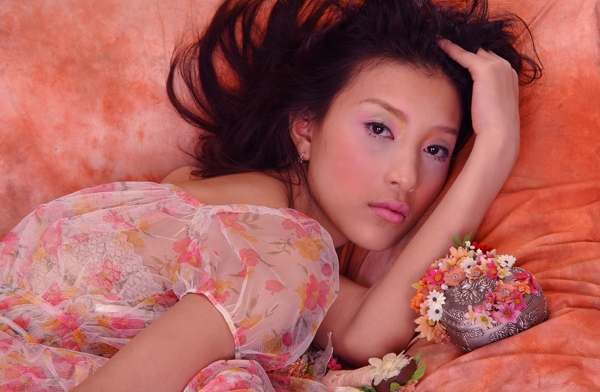 婚紗攝影樣片美麗新娘圖片
