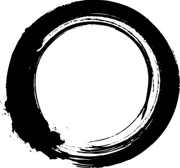 矢量墨圈03圖片