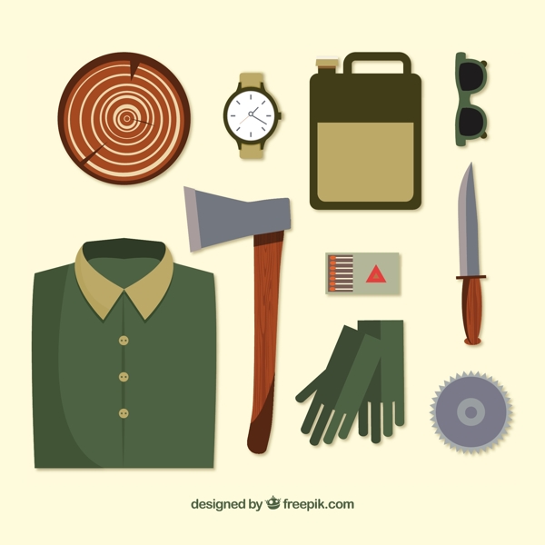 Woodcutter飾品