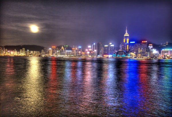 城市夜景圖片