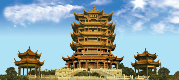 武漢黃鶴樓圖片