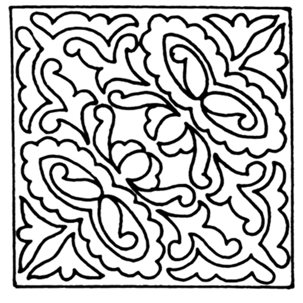 團花紋樣傳統(tǒng)圖案0080