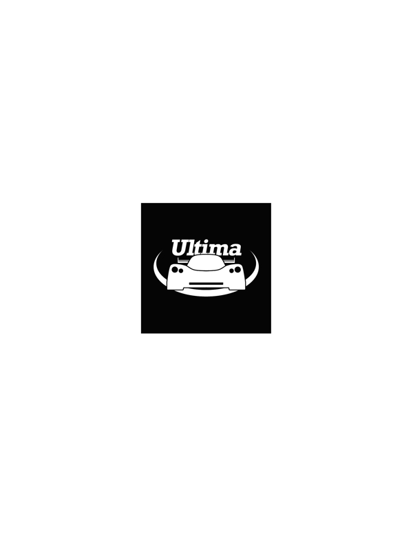 UltimaCarsUSAlogo设计欣赏UltimaCarsUSA矢量名车logo下载标志设计欣赏