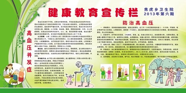 健康教育宣傳欄圖片