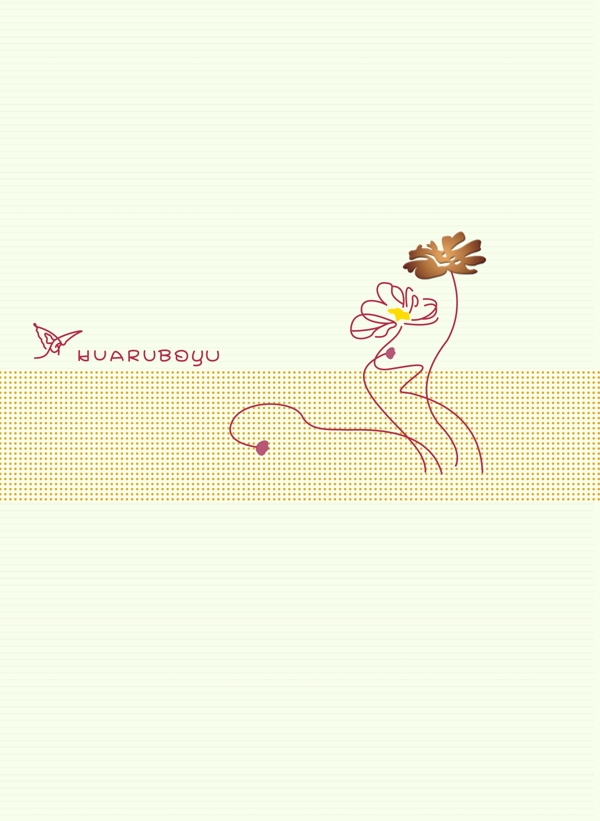 蝴蝶花紋圖片