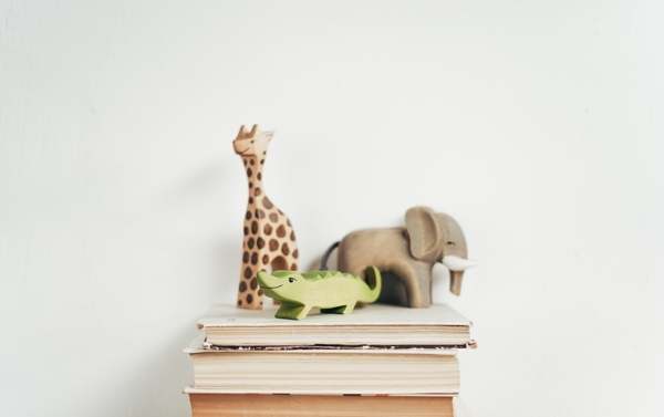 书动物玩具积木