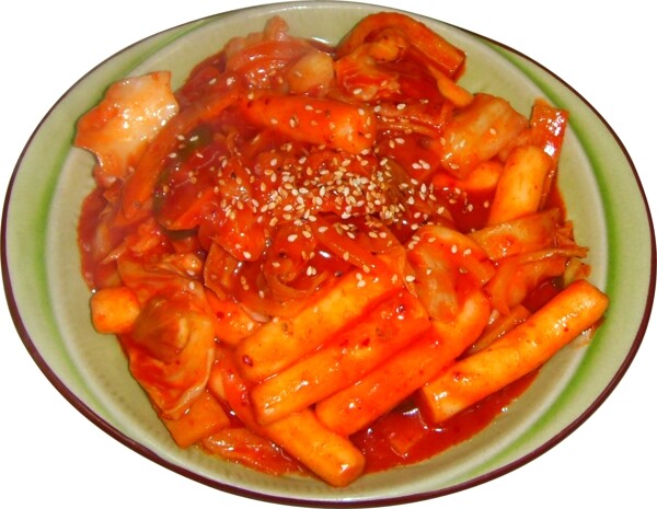 炒年糕圖片