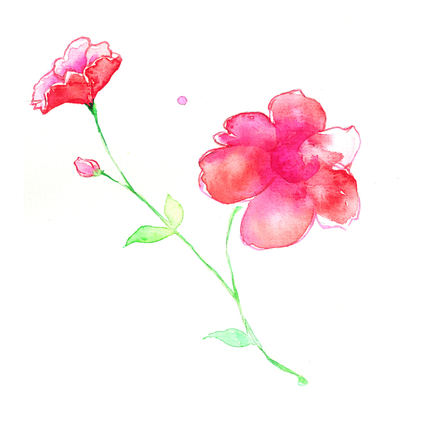 位圖植物寫意花卉花朵牡丹免費素材