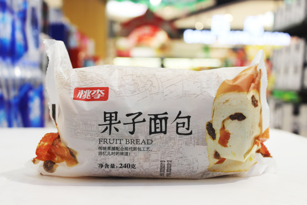 桃李果子面包240g