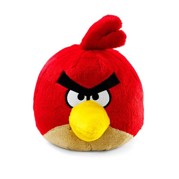 angrybirds愤怒的小鸟玩偶主角红鸟图片