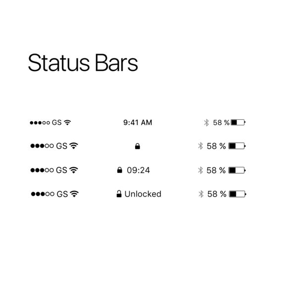 IOS10StatusBars