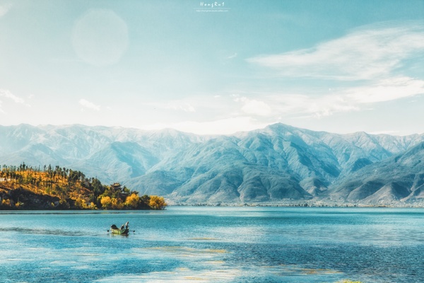 天然山水風(fēng)景淘寶banner背景