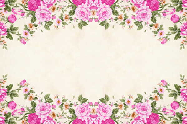 花的框架背景粉花卉图片