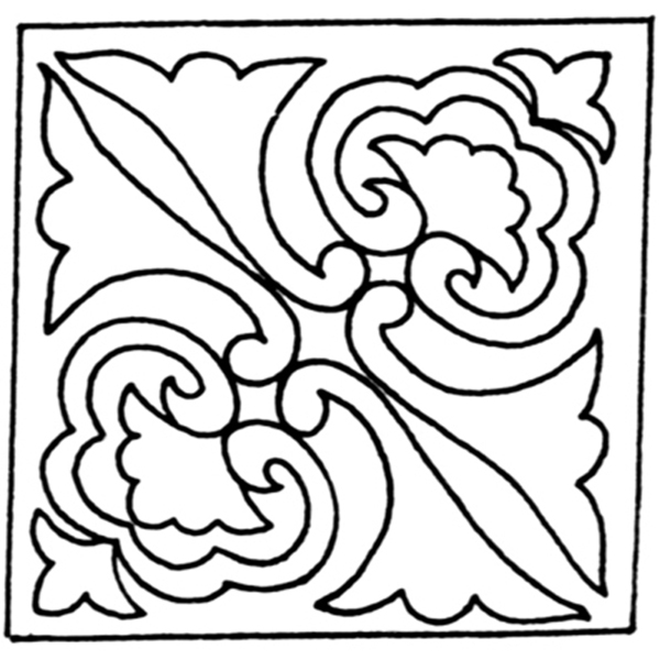 團(tuán)花紋樣傳統(tǒng)圖案0082