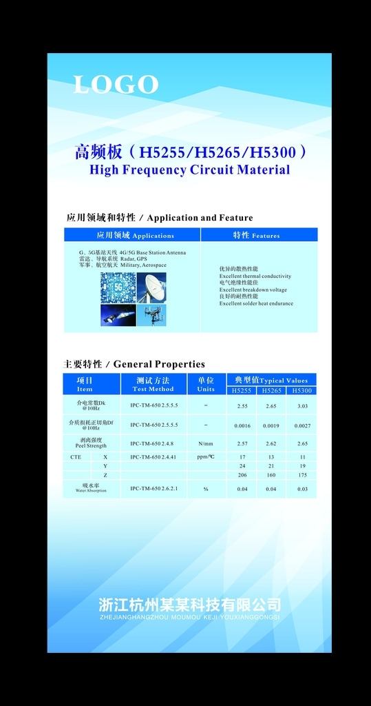 科技易拉寶海報CDR下載