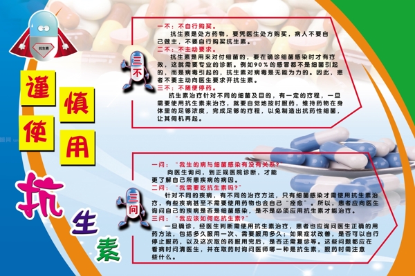 謹(jǐn)慎使用抗生素