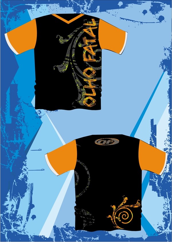 tshirts矢量02圖片