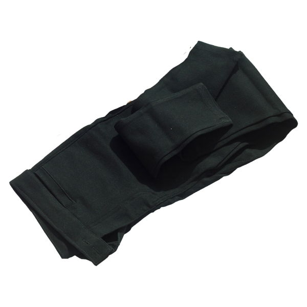 一条折叠黑色紧身裤png