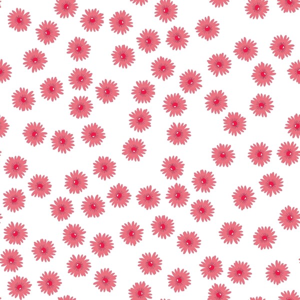粉红色的花朵图案
