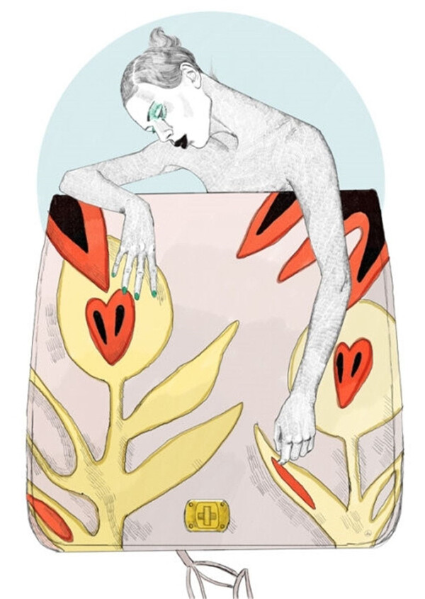 創(chuàng)意包包女裝設計圖