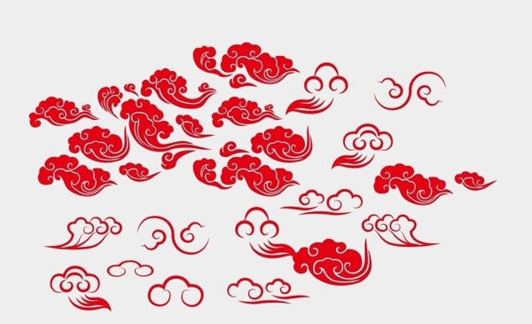 祥云矢量图素材