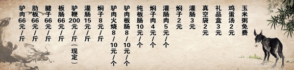 菜单灯片