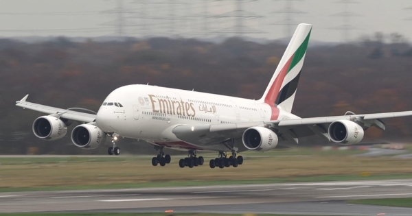 空客A380起飞降落实拍