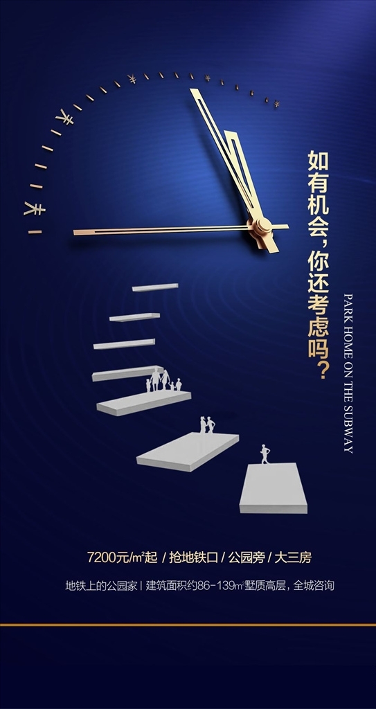 地產(chǎn)促銷海報