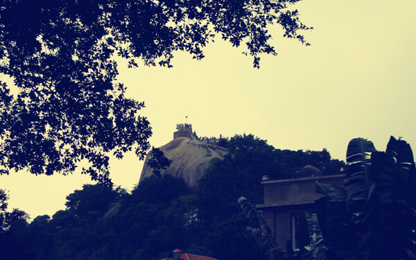 冷色調(diào)的鼓浪嶼建筑