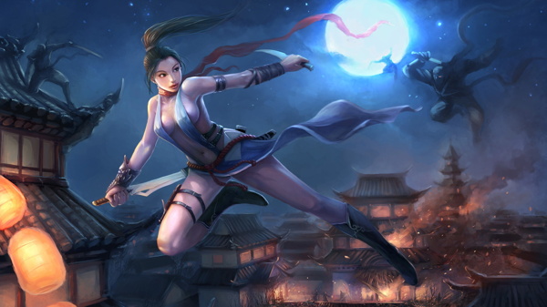 女俠圖片