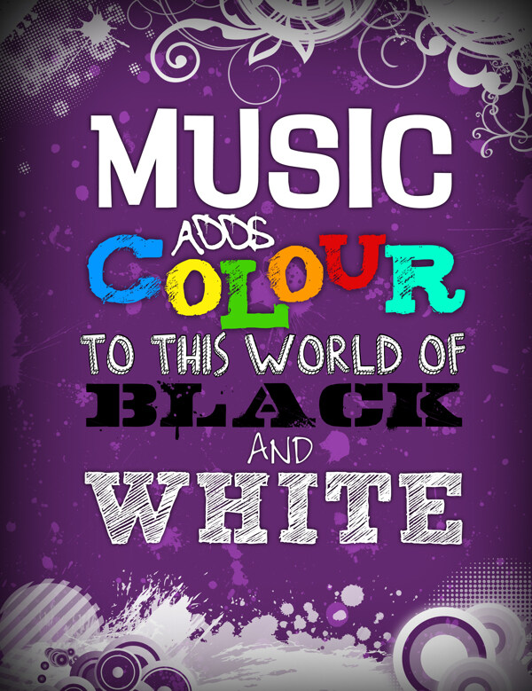 音乐增加色彩
