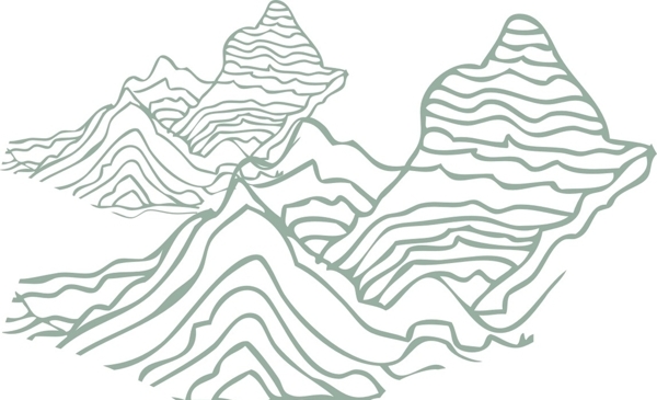 線條山