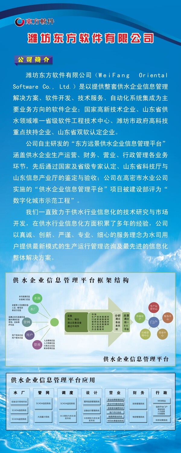 東方軟件易拉寶圖片