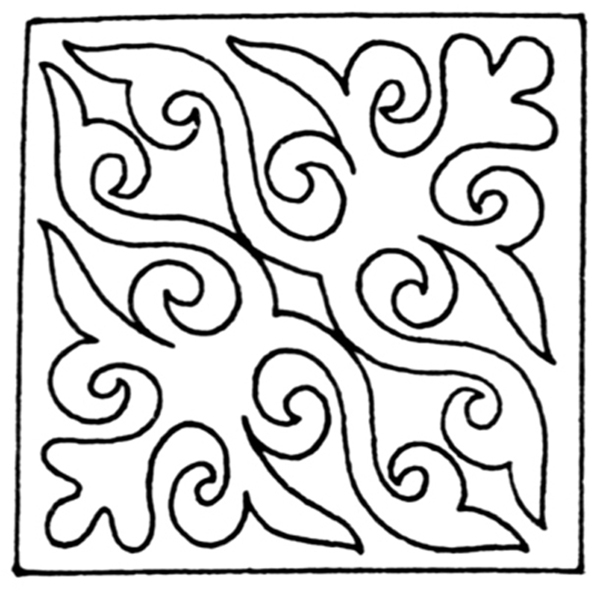 團(tuán)花紋樣傳統(tǒng)圖案0085