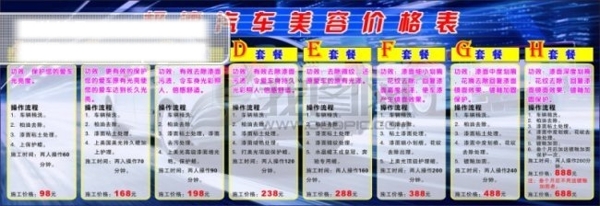 汽車美容套餐